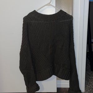 moon & madison green sweater